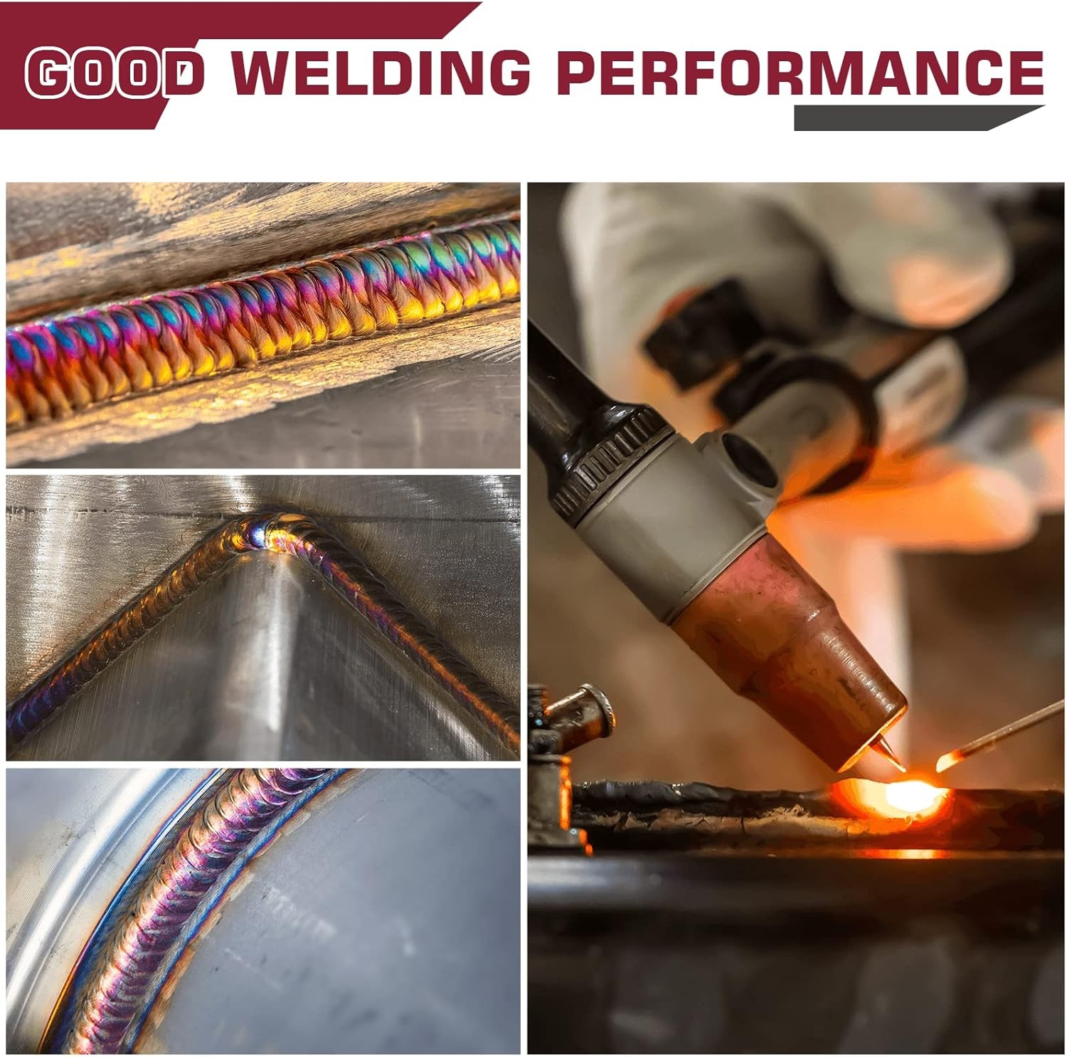 ARCCAPTAIN TIG Tungsten, TIG Welding Tungsten Electrode Blue 2% Lanthanated