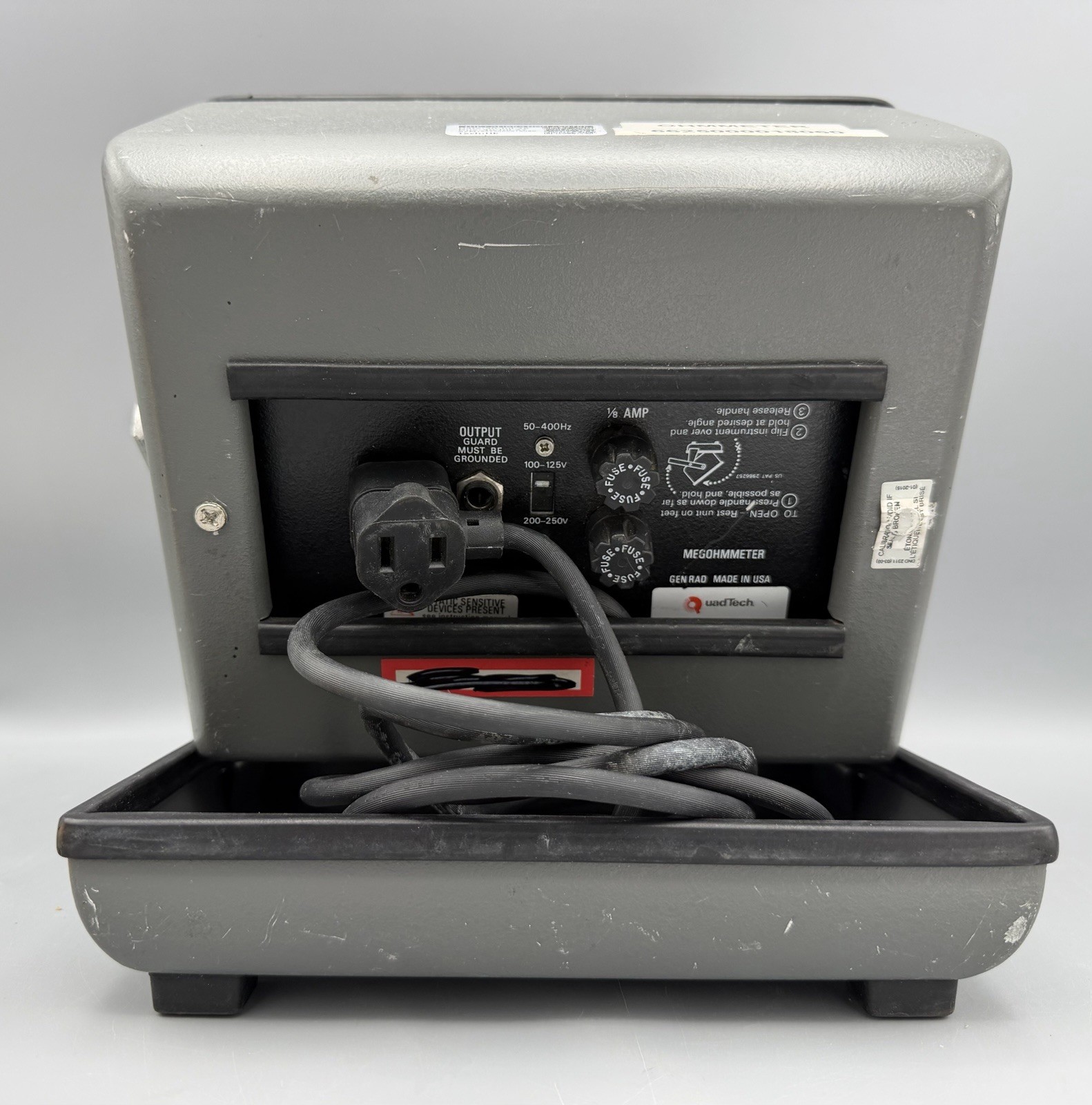 IET General Radio 1863 Megohmmeter Insulation Meter Tested Read Description