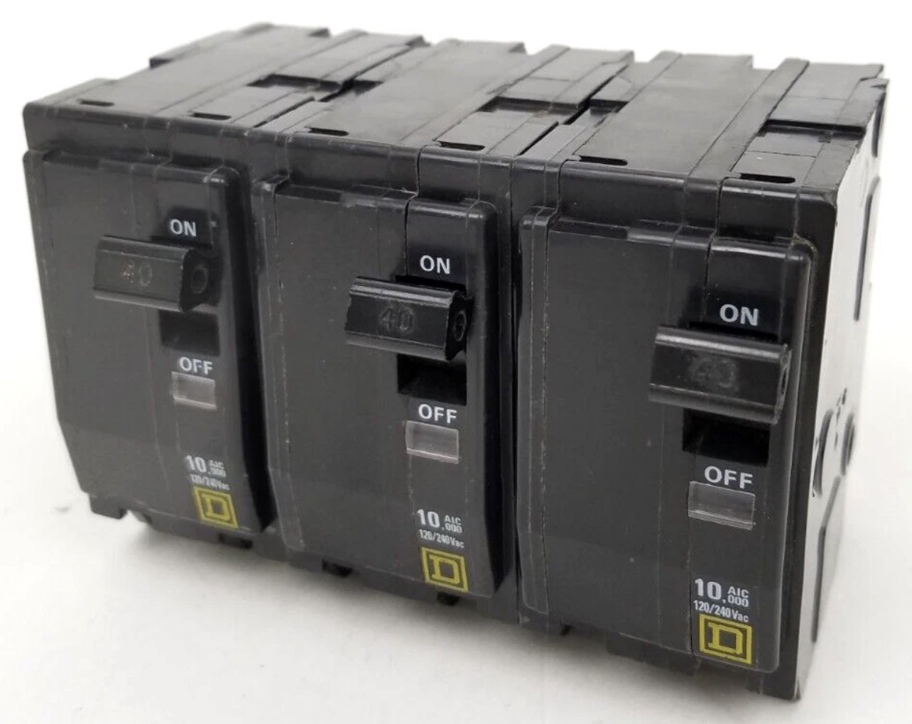 Lot of 3 QO240 Square D QO Circuit Breaker *NEXT DAY OPTION*