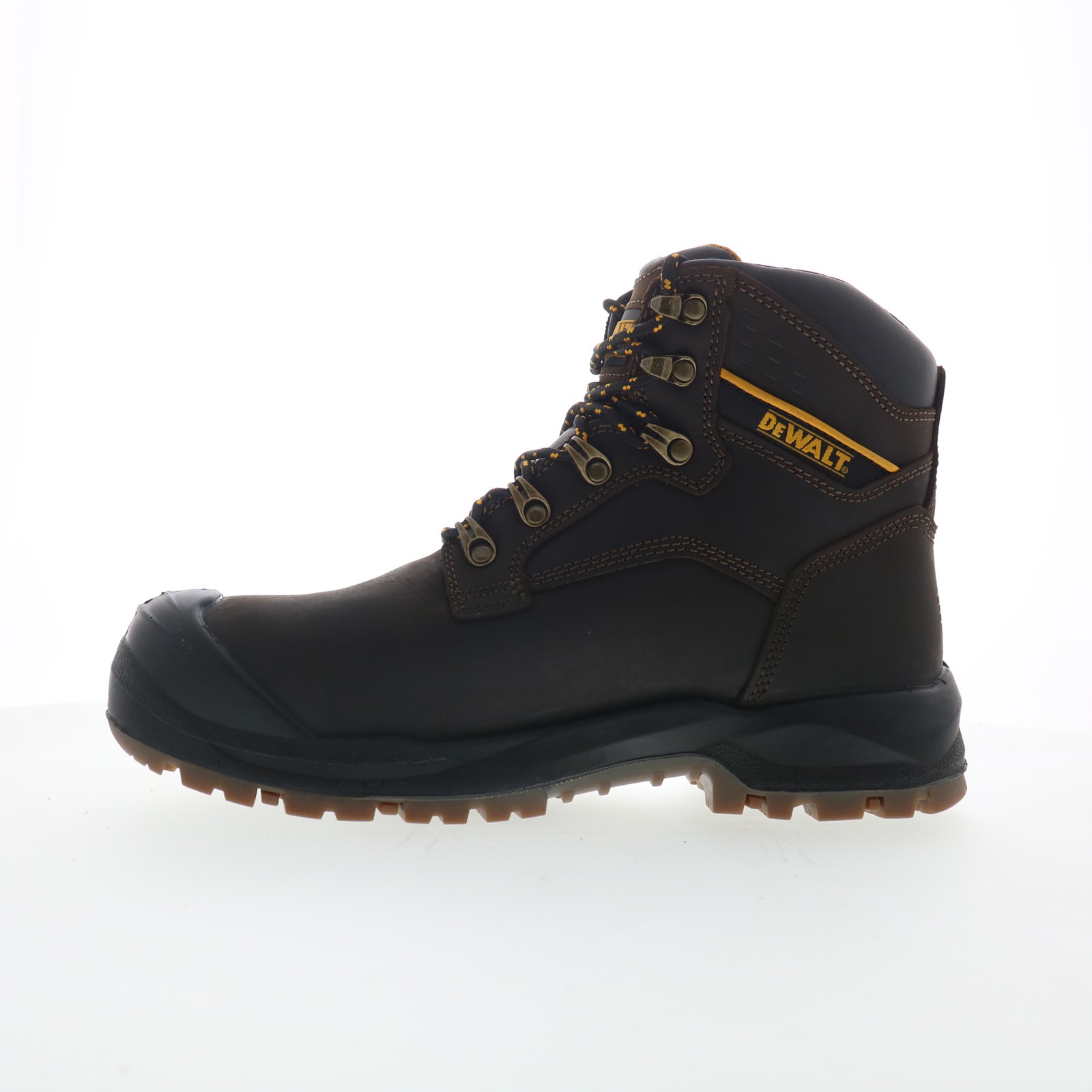 Dewalt Durham Waterproof Steel Toe Mens Brown Extra Wide Work Boots