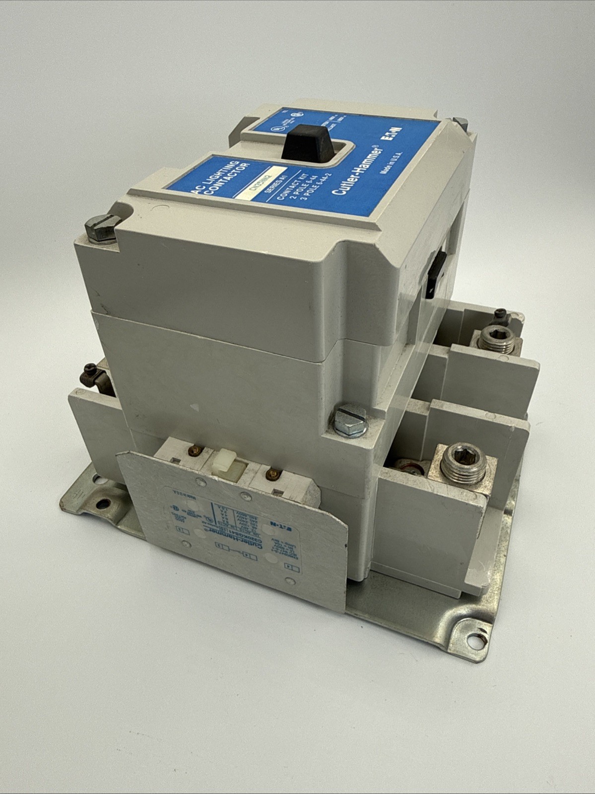 Eaton CN35NN2 CN35 Electrically Held Lighting Contactor 110/120V Coil 2P 200A
