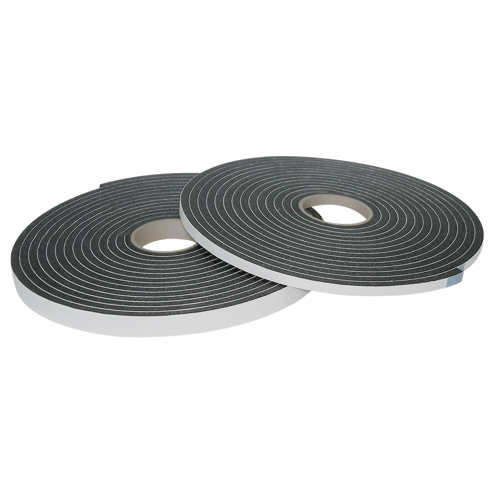 JVCC Low-Density PVC Foam Tape (SCF-01): 3/8 in. x 75 ft. x 1/8 in. thick (Black