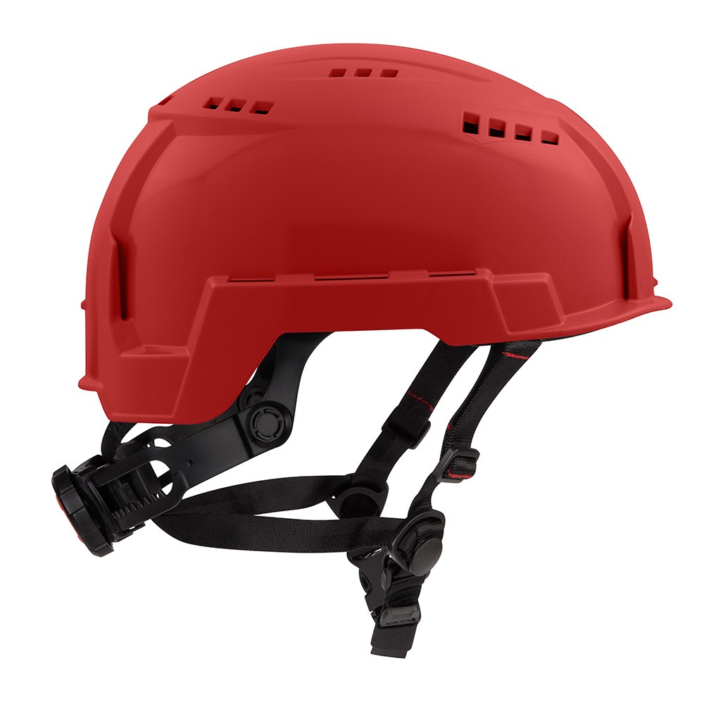 Milwaukee 48-73-1308 BOLT Red Safety Helmet (USA) – Type 2, Class C, Vented