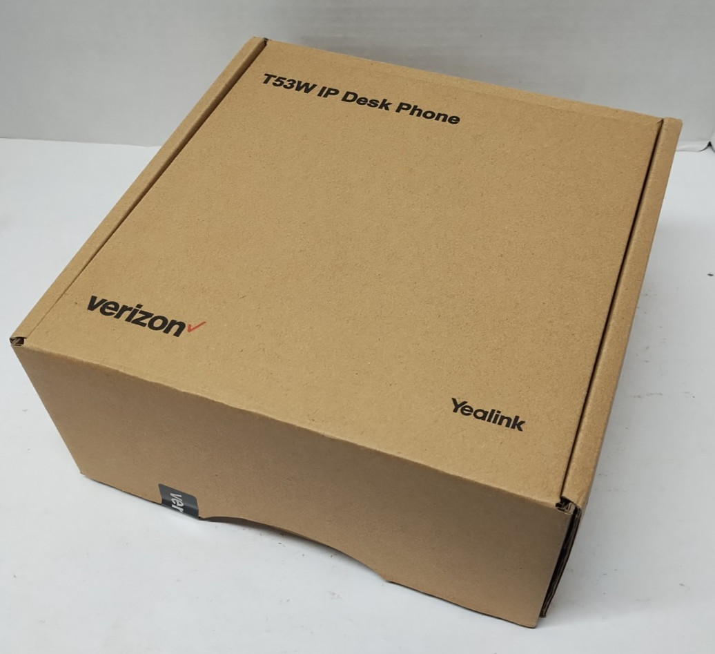 Verizon Yealink SIP-T53W IP Phone business phone New-open box