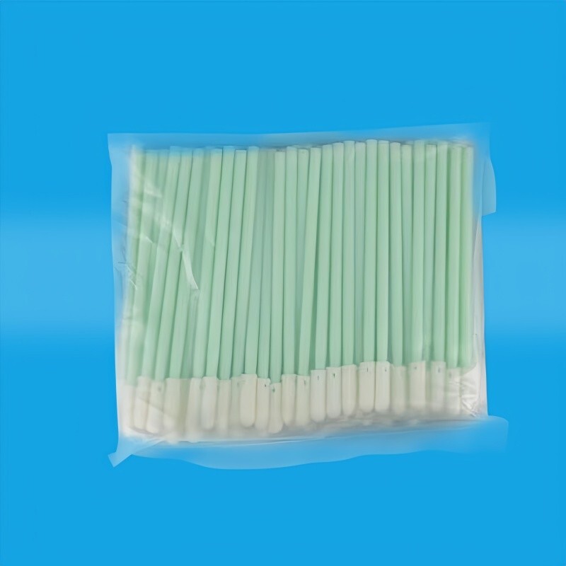 Cleaning Foam Swab Anti-Static Lint-Free 2.5mm Fiber Optic Cleaning Tools 100PCS