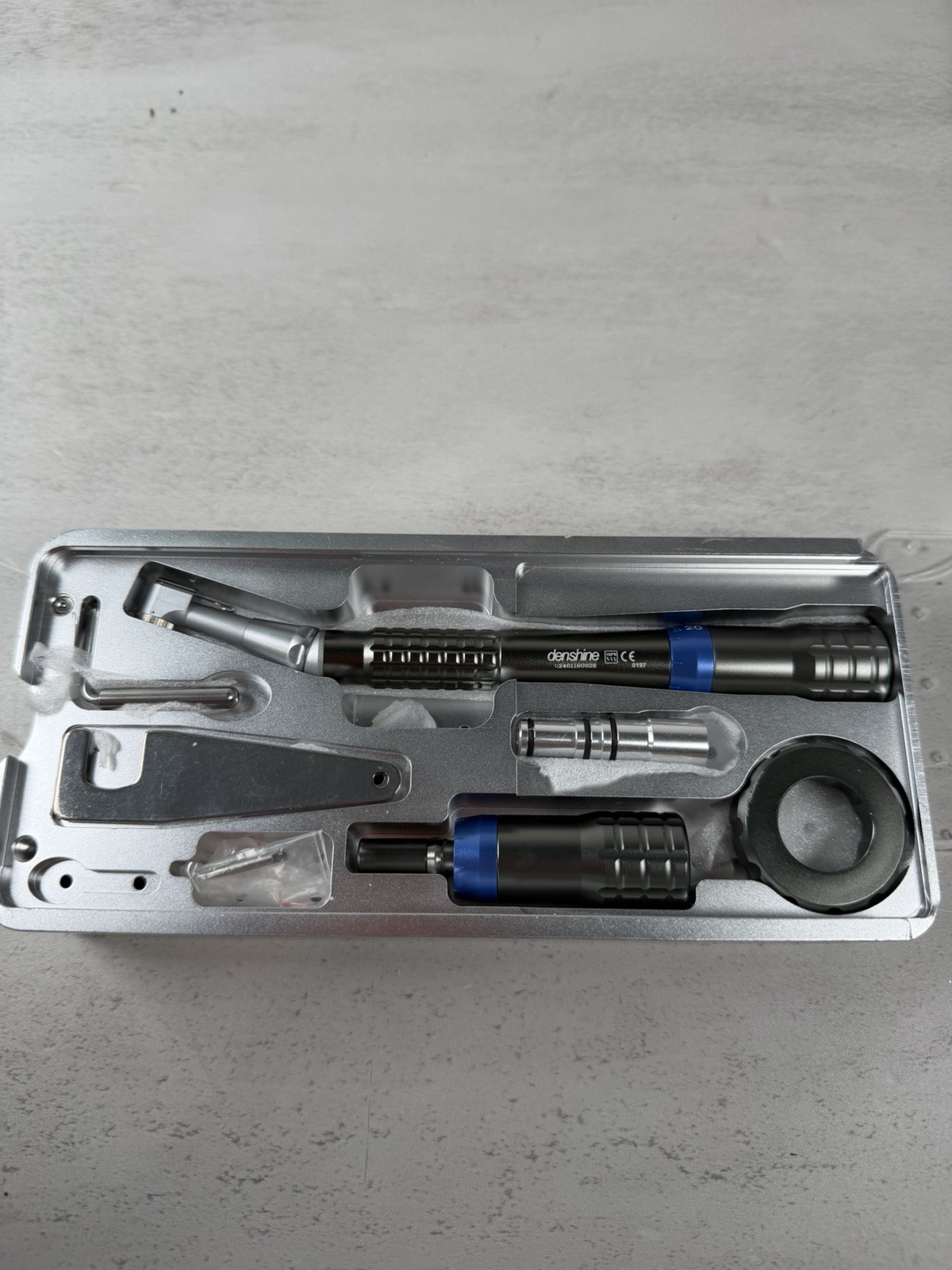 Denshine Dental Torque Wrench Handpiece Adjustable Setting Open Box New