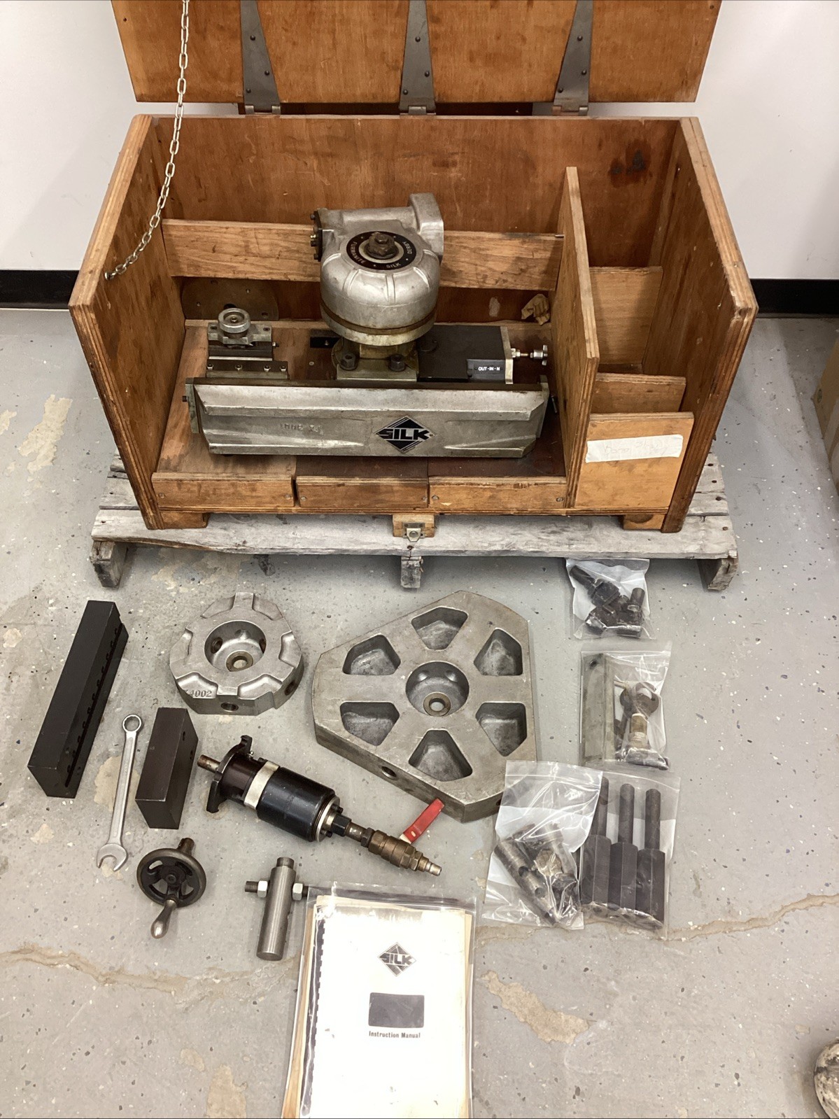 Silk AX630 Internal Flange Facing Machine 1.55HP Air Vol 90 Cu.Ft.Min