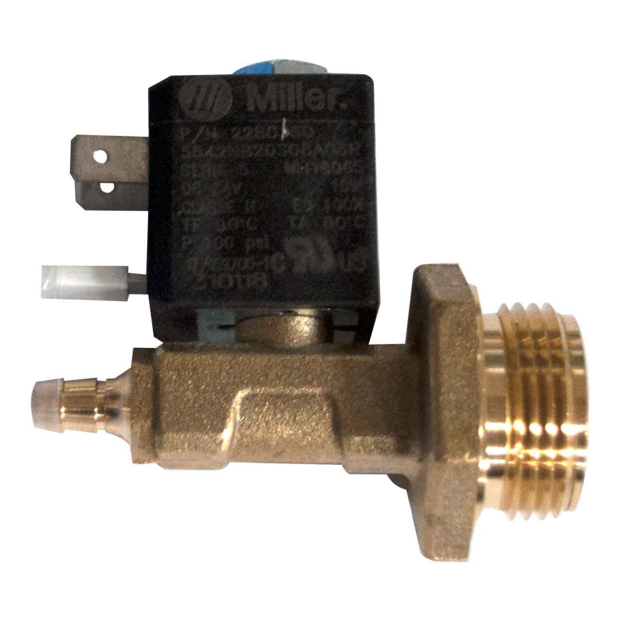 Miller 228035 Valve .750″ – 14 X 2 mm 34 VDC 100 psi 1-Way