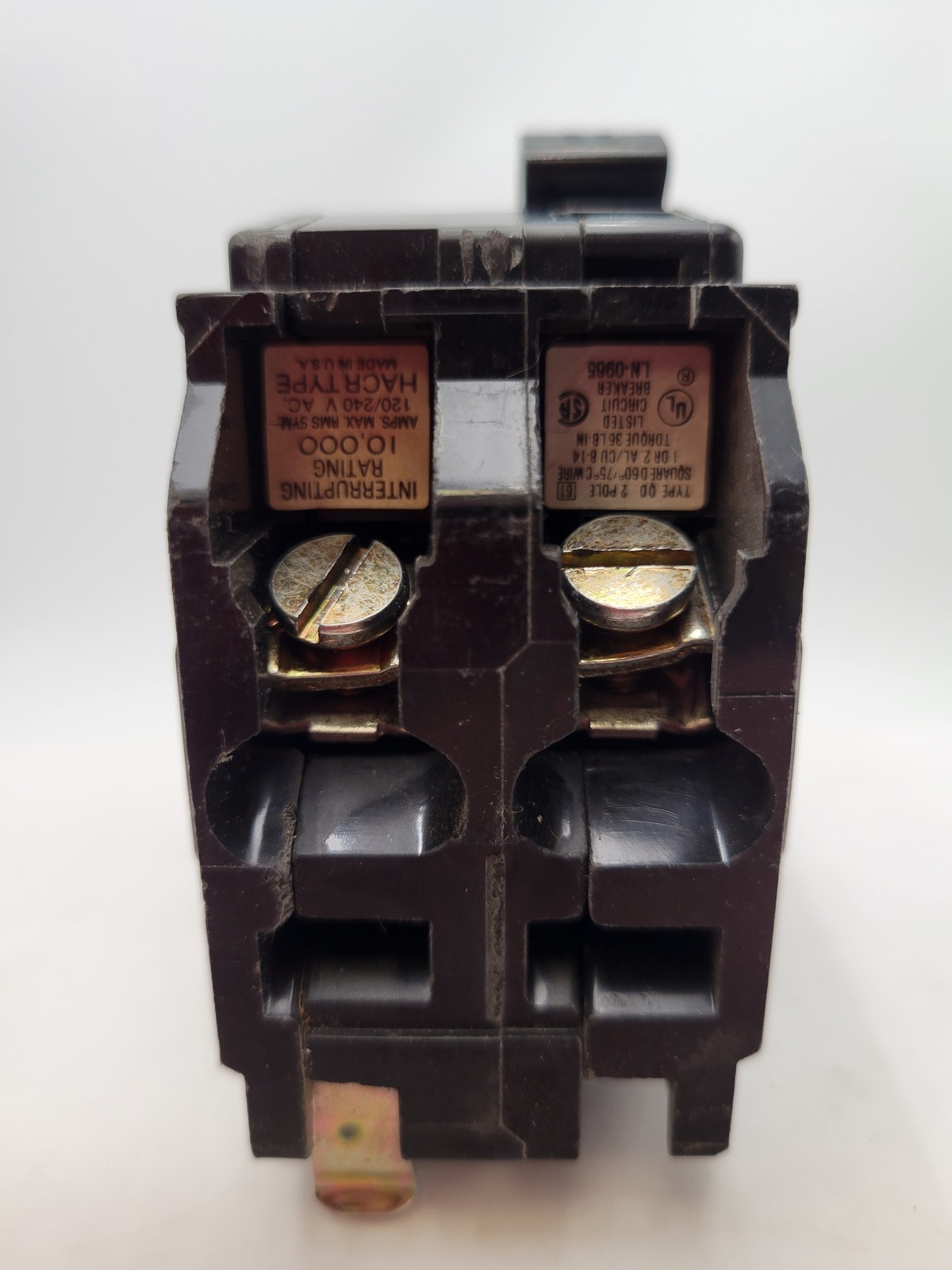 Square D QO230 Plug-In Circuit Breaker 30A 2P 120/240V 1PH Type QO