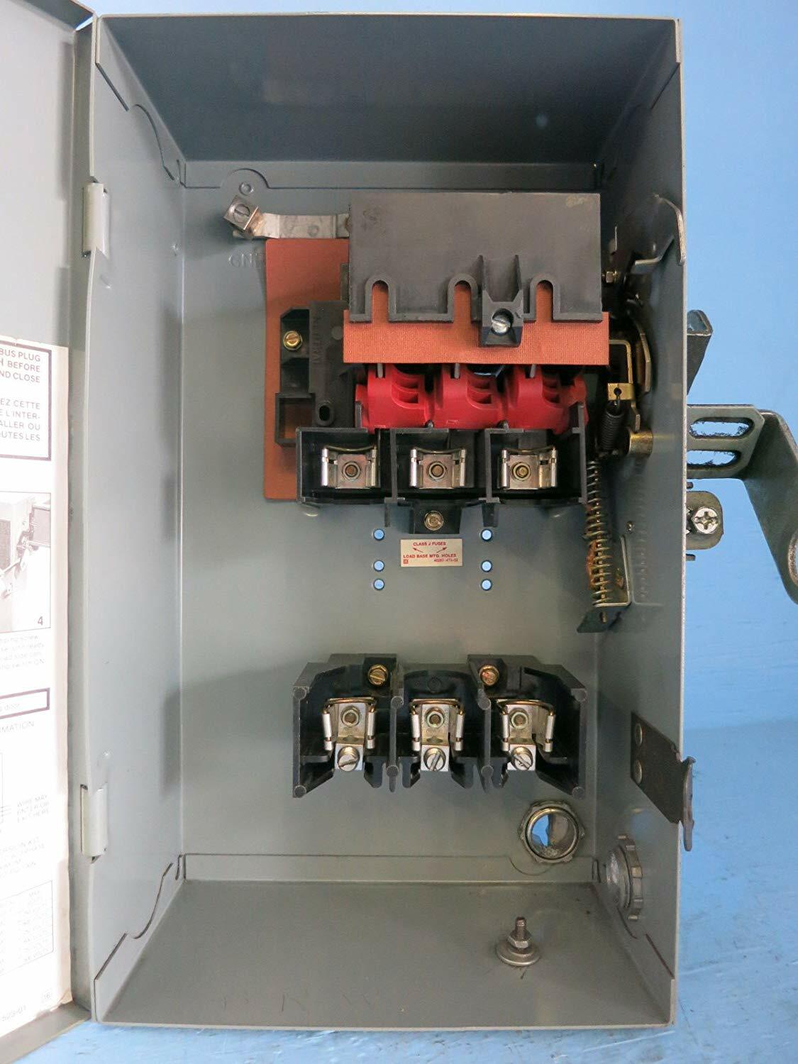 Floor Op Disconn, 30A, 600V, 3P3Ph, 3G W, Pq