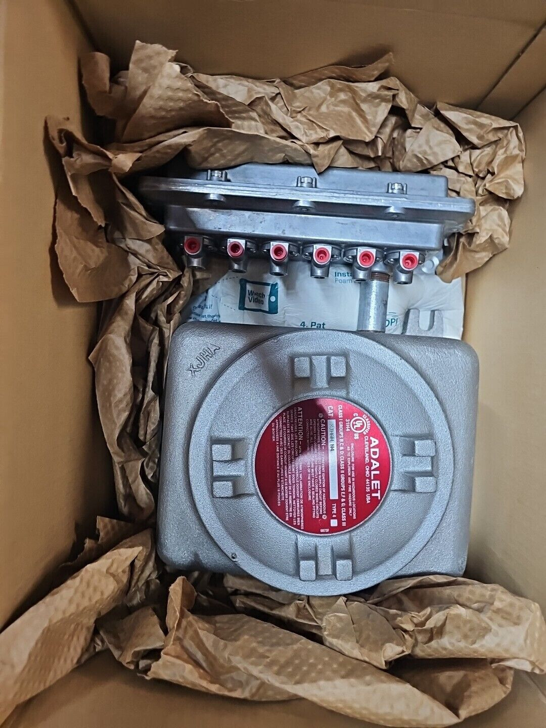 GOYEN RCA3-6V 3-6VFD6010C-336 24V NSNP New ADALET XJHAH N4 ENCLOSURE