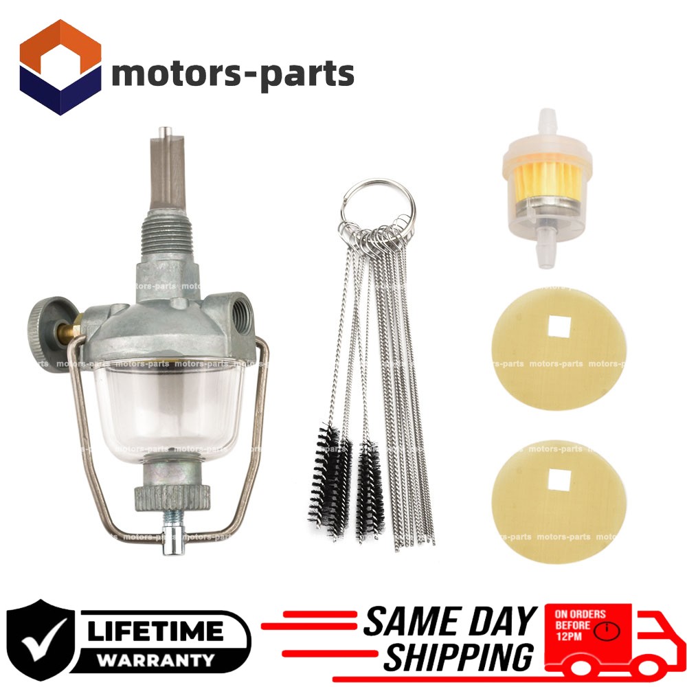 Fuel Sediment Bowl Gas w/ Shut Off For Ford NAA Jubilee 2N 8N 9N 2N9155B NAA9155