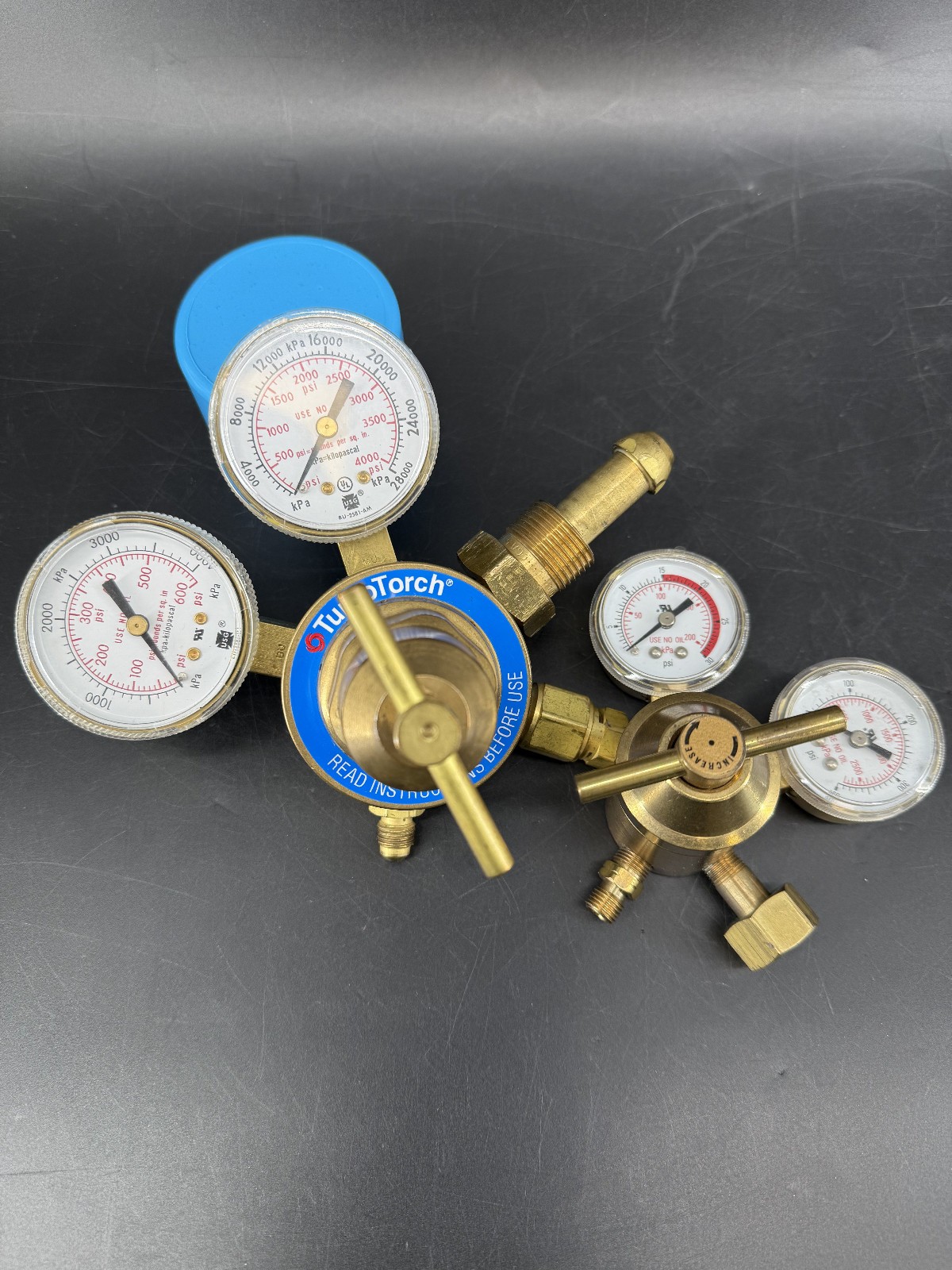 Turbo Torch TPR250 500 580 Inert Gas Purge Pressure Regulator 250 Series