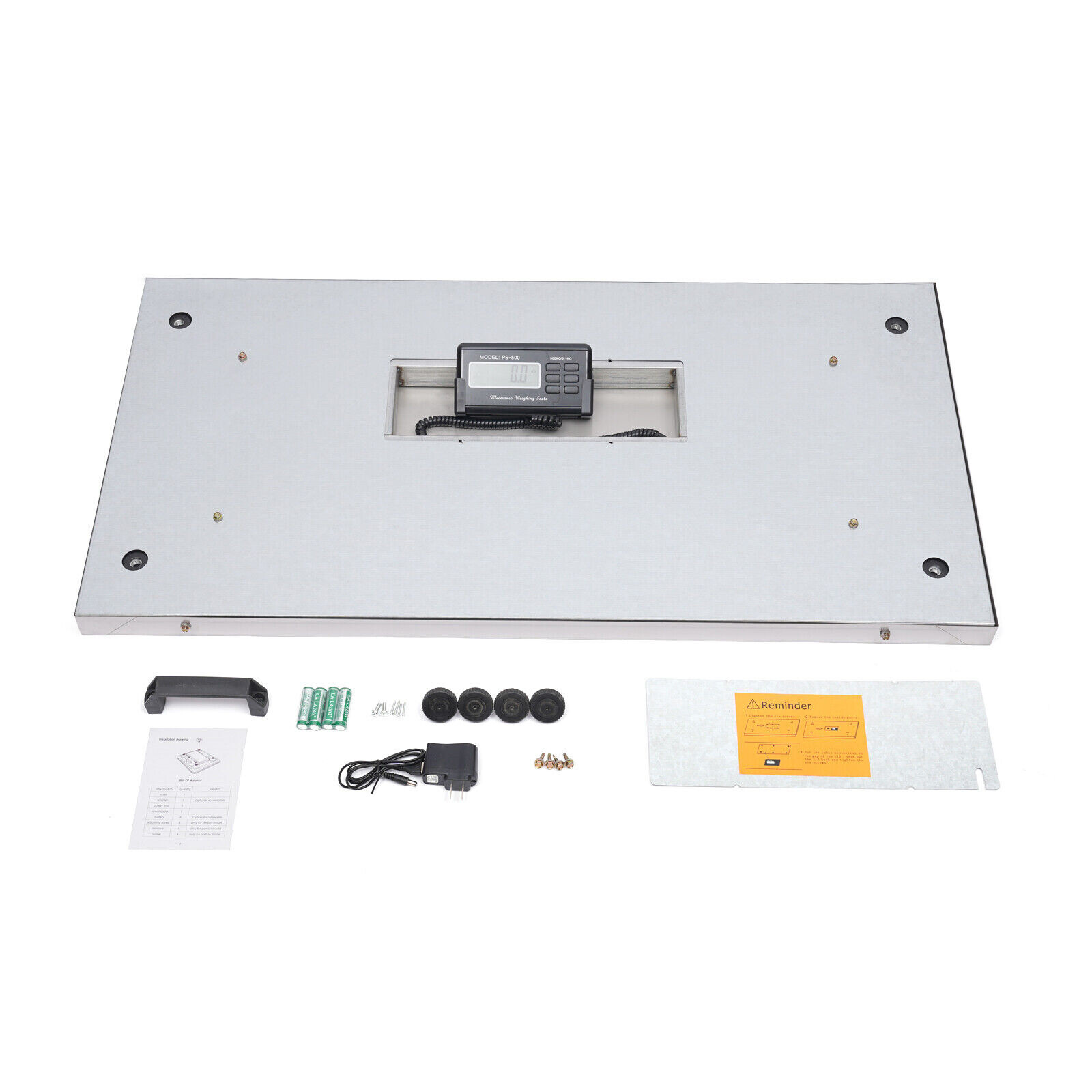 1100LB 500KG Digital Livestock Vet scale Pet Pig Sheep Accurate Bench kg/oz/lb
