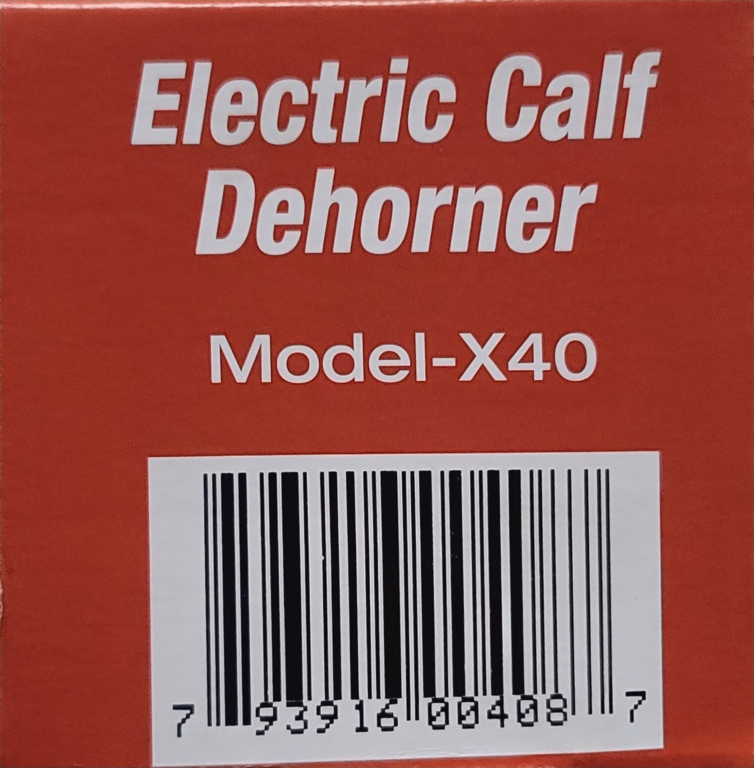 Rhinehart Factory Direct Electric Dehorner X40 00408 3/4 Tip