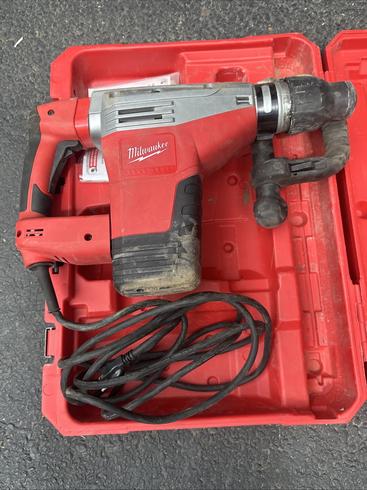 Milwaukee 5446-21 Corded SDS-Max Demolition Hammer for Demo with Case and Handle