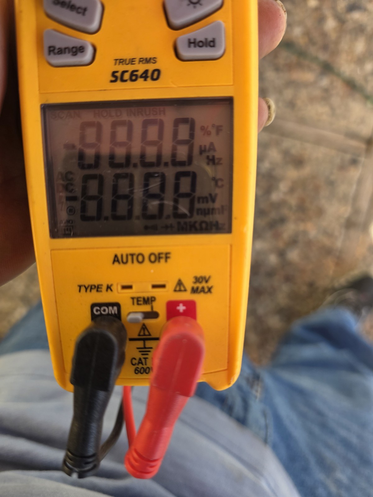 Fieldpiece SC640 TRMS AC/DC Swivel Head Clamp Meter With Leads