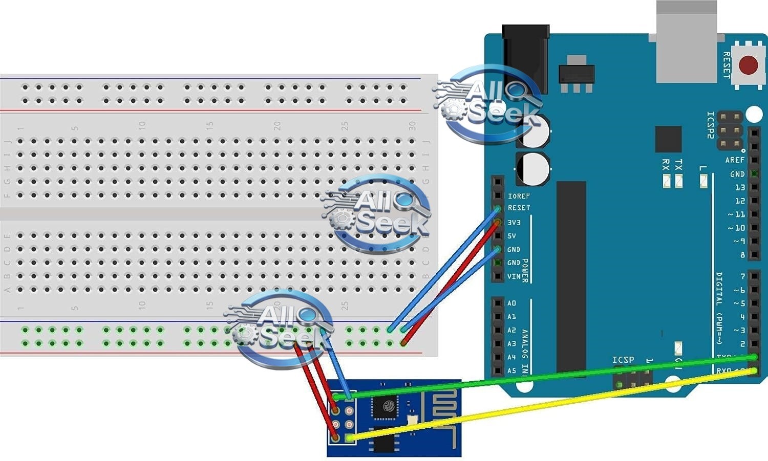 1PC ESP8266 ESP-01 WiFi Wireless Transceiver Module