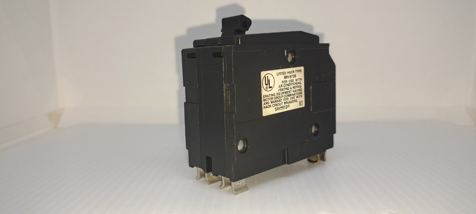 SQUARE D QO230 30 Amp 2 Pole 120/240V Type QO Circuit Breaker Yellow Face