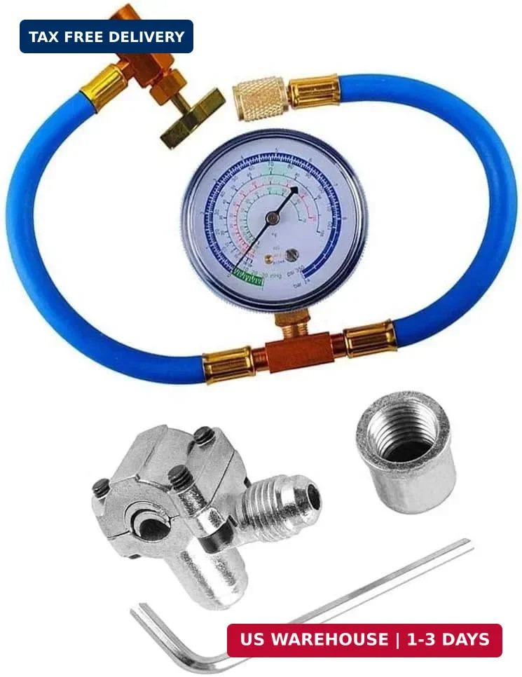 BPV-31 Bullet Piercing Valve Kit, 4Pcs BPV-31 Bullet Piercing Valve Line Tap 3 i