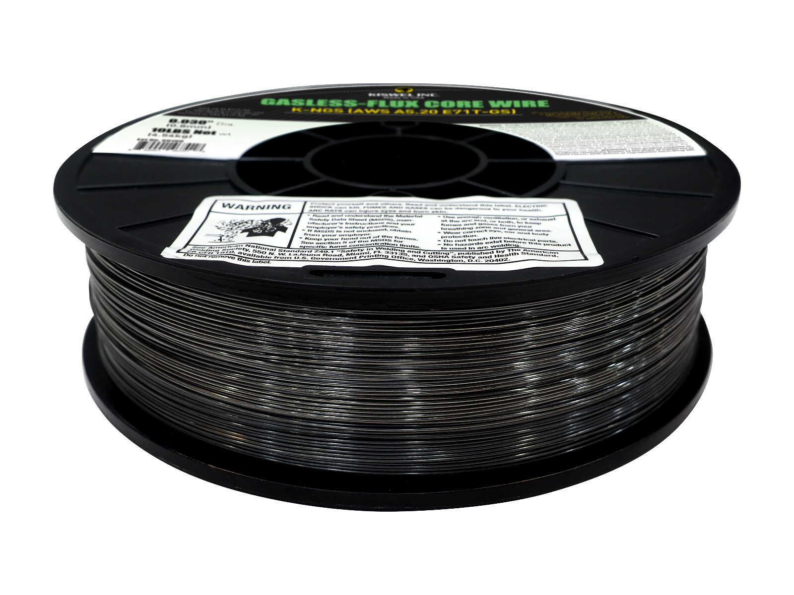(Made In USA) E-71TGS 0.030in. Dia 10lb Gasless-Flux Core Wire Welding Wire