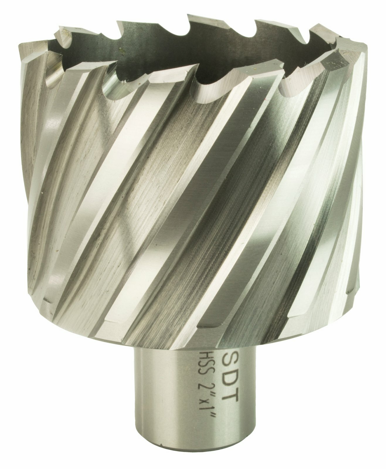Steel Dragon Tools® 2″ x 1″ HSS Annular Cutter with 3/4″ Weldon Shank