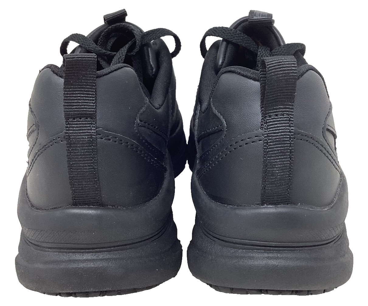 Skechers Women’s Work Relax Fit D’Lux Walker Lace Up Shoes Black Size:8 121M