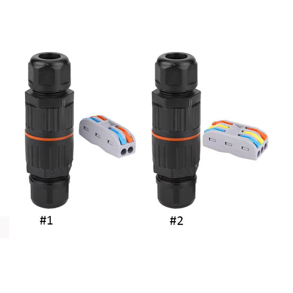 IP68 Waterproof Joint Wire Quick Connection Waterproof Connector 2/3 Pin Solder