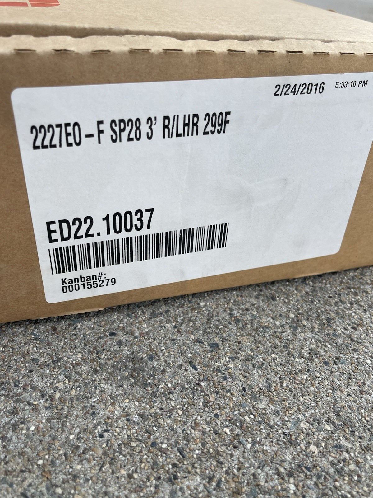 Von Duprin 2227-EO Surface Mounted Vertical Rod Exit Device (NEW)