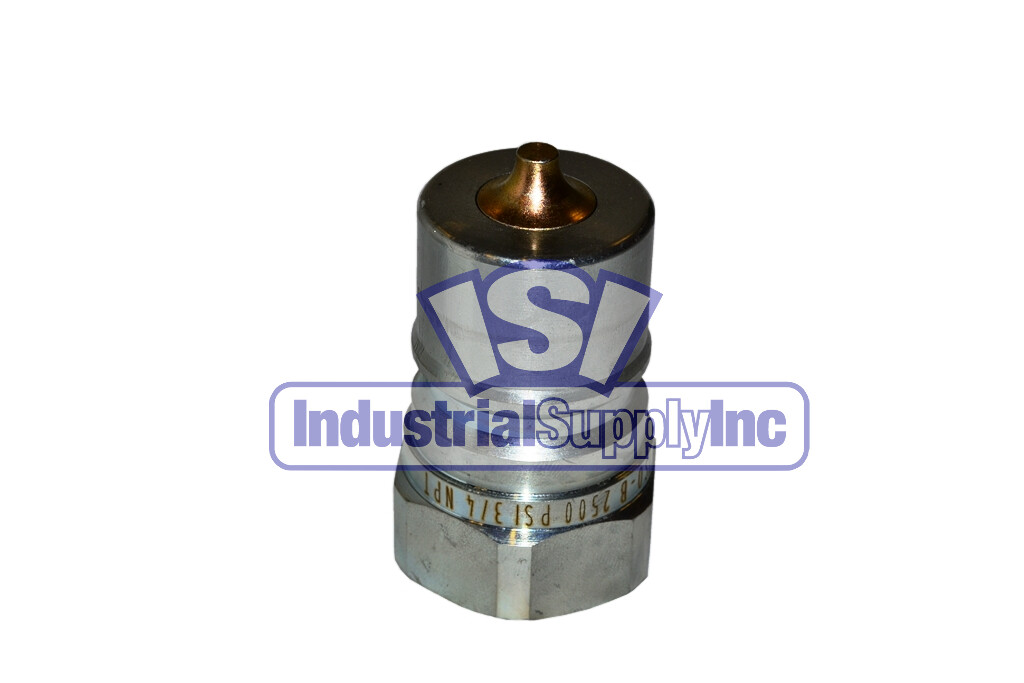Quick Coupler | ISO 7241-1 B | 3/4″ NPT Pipe Threads | Complete Set | 8 PK