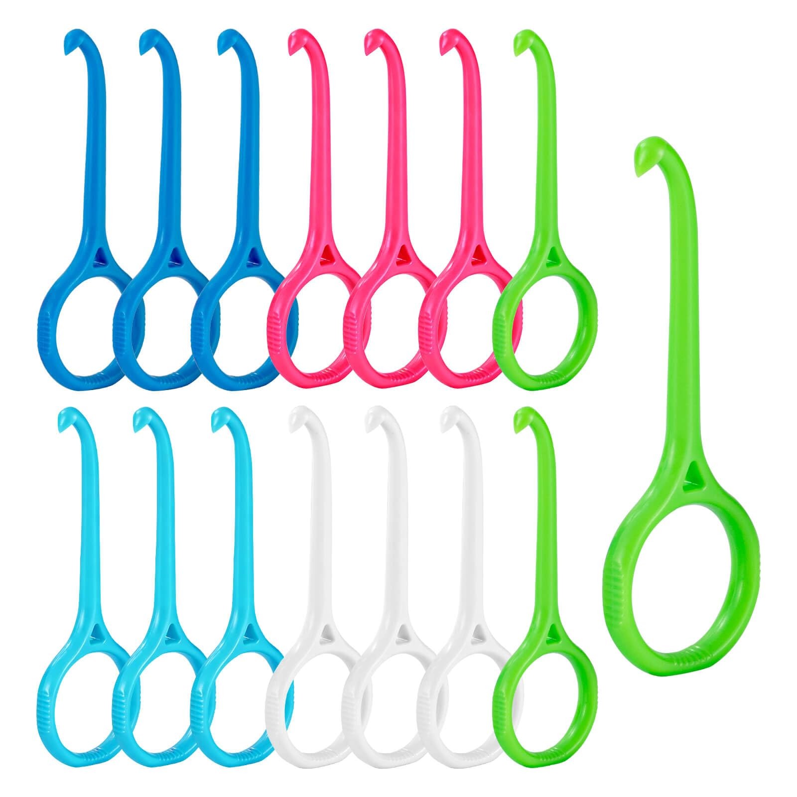 15PCS Clear Aligner Remover Tool for Red, white, blue, green, cyan