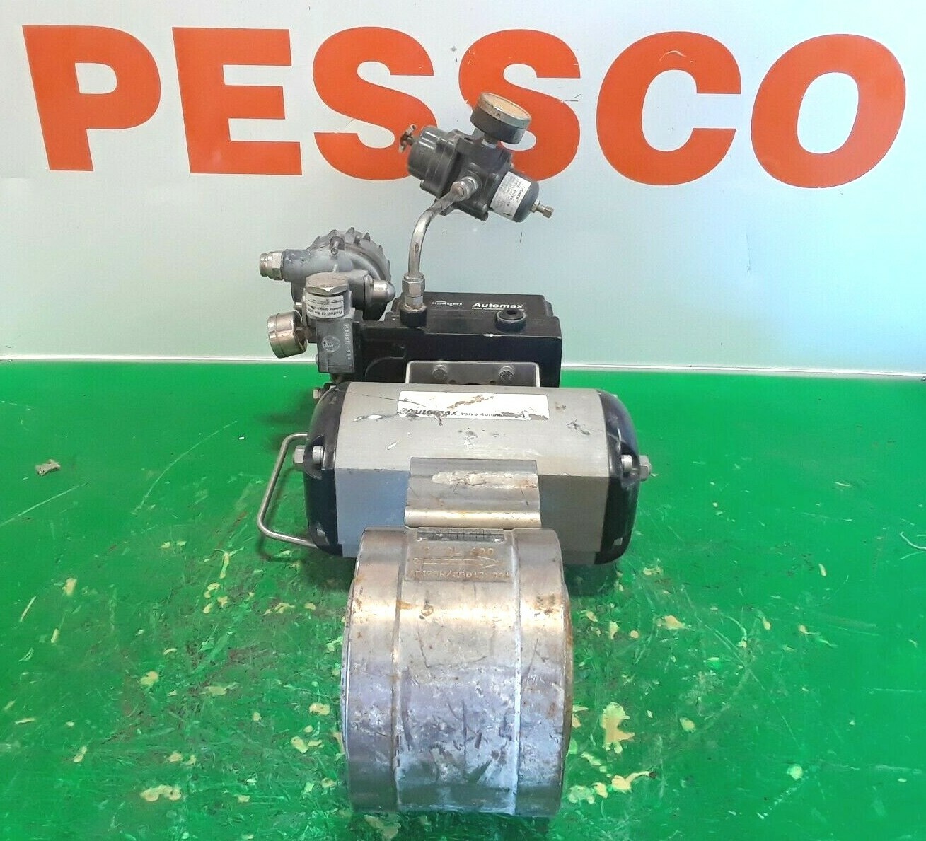 🟠 CYCLONIC VALVE 2″ CL 600 CONTROL VALVE PESSCO IS OFFERING 1 R100421-6-7 🗽
