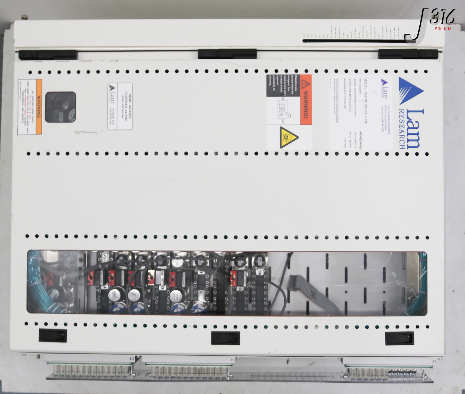 37532 LAM RESEARCH 16-LINES IGS GAS BOX 846-035344-002