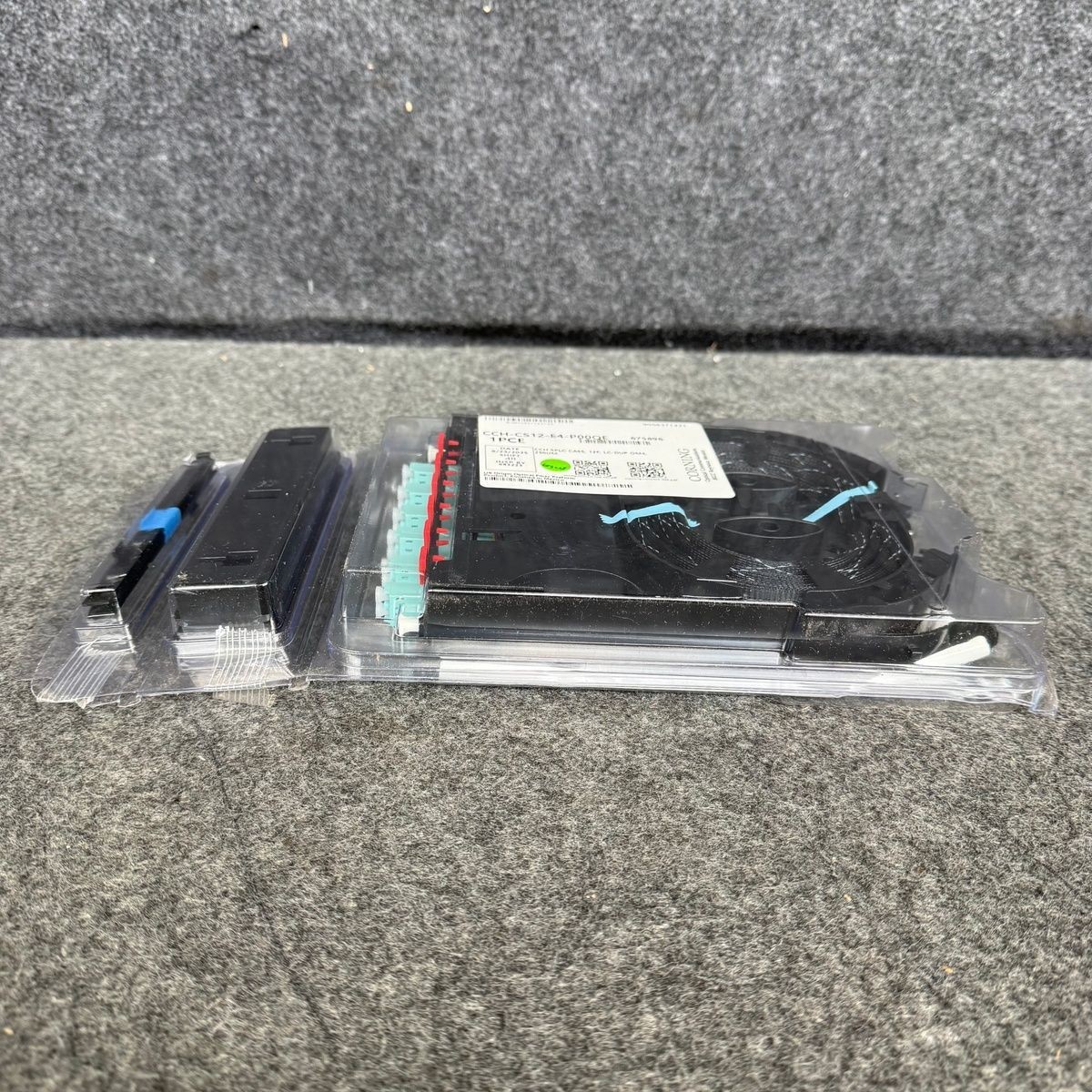 CORNING Splice Cassette, 12 Fiber, LC Duplex MM 50 OM4, 250UM