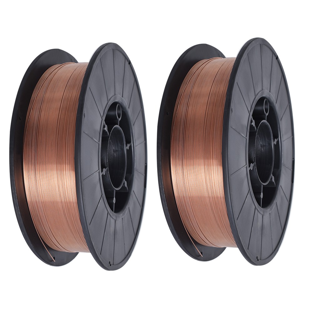 2 Piece ER70S-6 0.030″ 0.8mm Premium Steel MIG Welding Wire 11-lb Roll USA