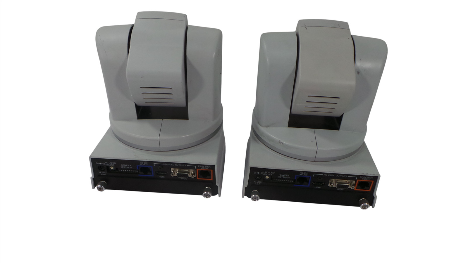Lot of 2 Vaddio ClearVIEW HD-20SE Color Video Camera 998-6980-000AW