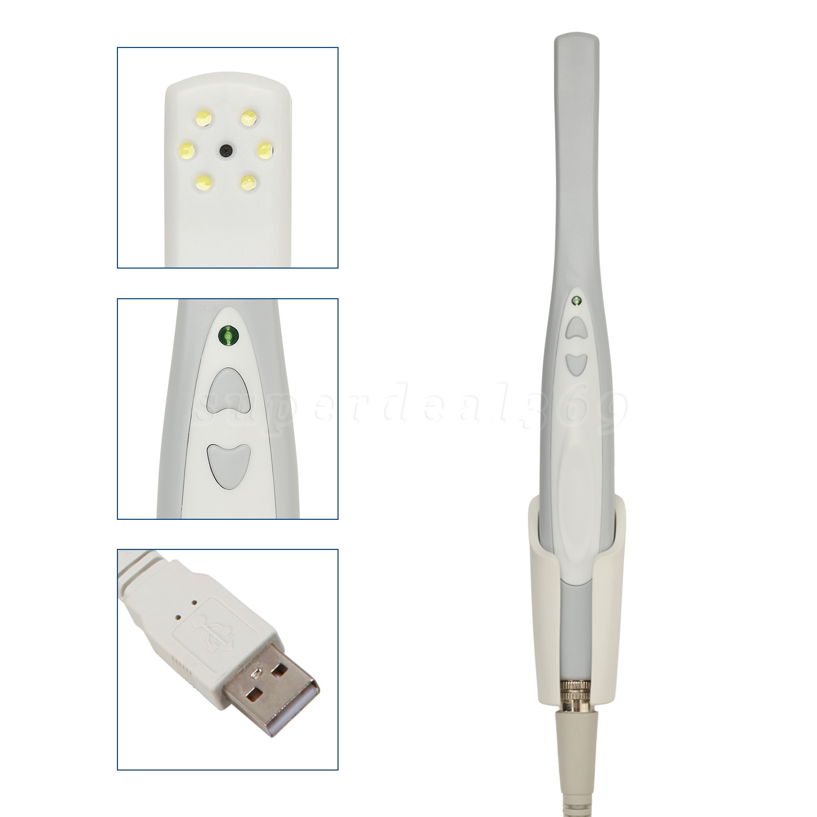 NSK Style Dental Slow Low Speed Contra Angle Handpiece Push Button E-type CE