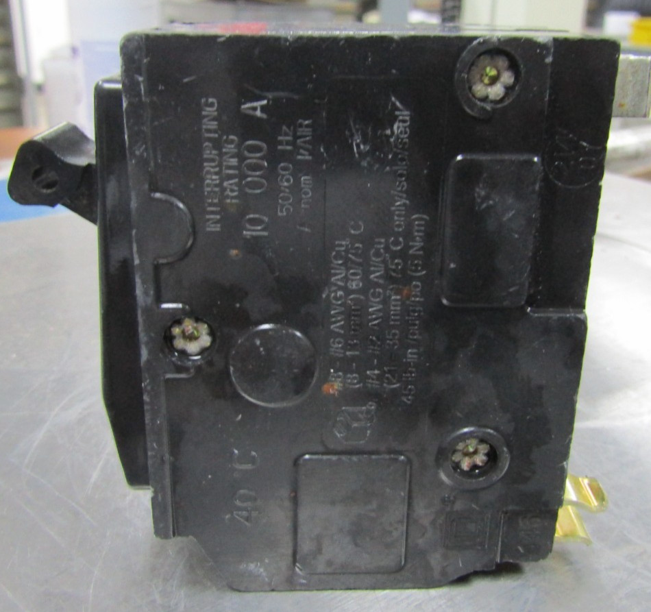 😍 (2) SQUARE D 60 AMP CIRCUIT BREAKER 2 POLE 120/240 10 KA CLIP ON QO260