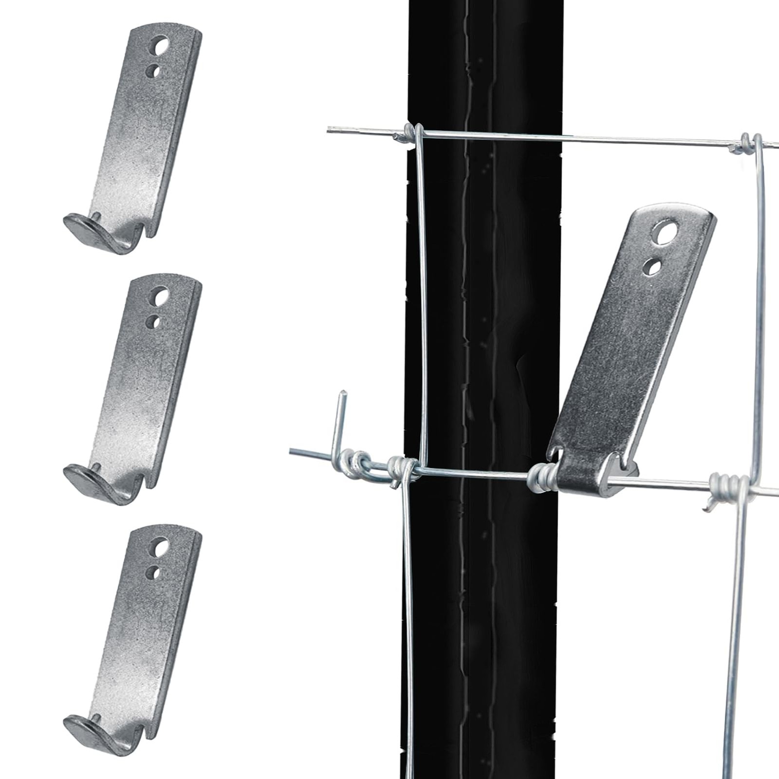 Quantfire Fence Wire Twister for T Post Clips, Barb Wire Twisting Tool for Fe…