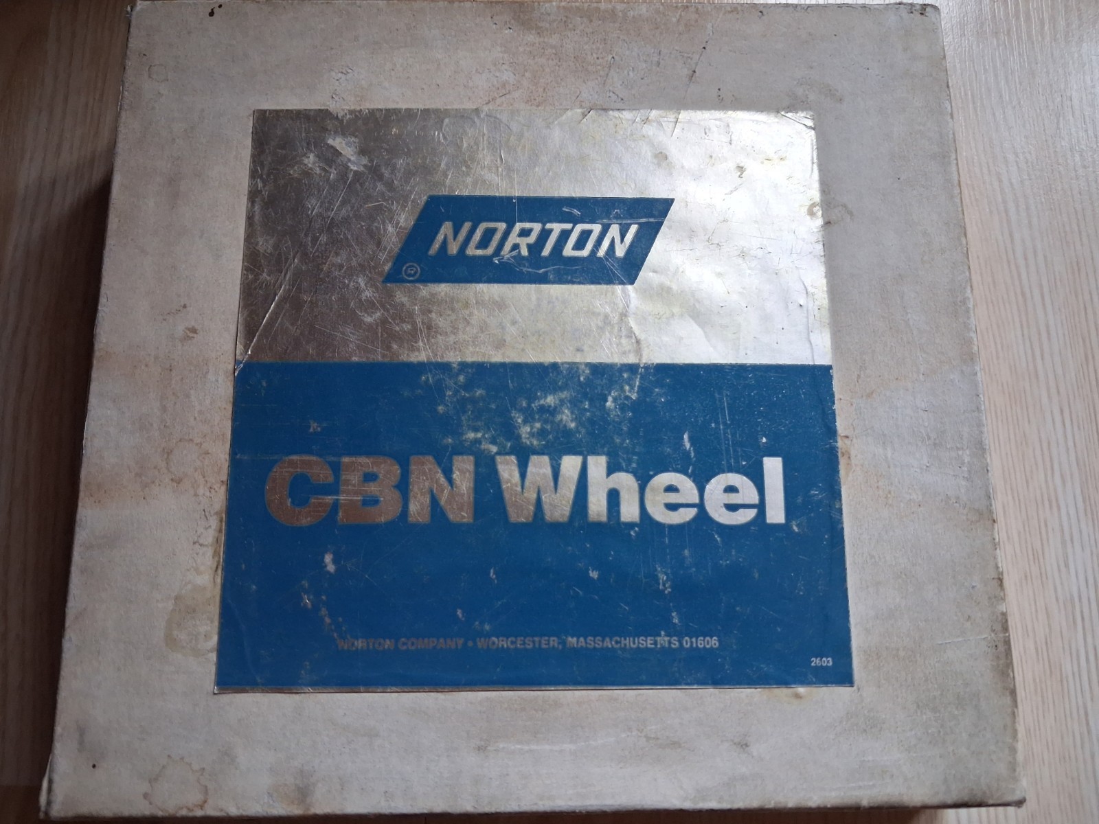 NORTON CBN 1A1 Wheel CB120-TB99-1/8 7 X 1/4 X 1-1/4″ 120 Grit Max RPM 5185