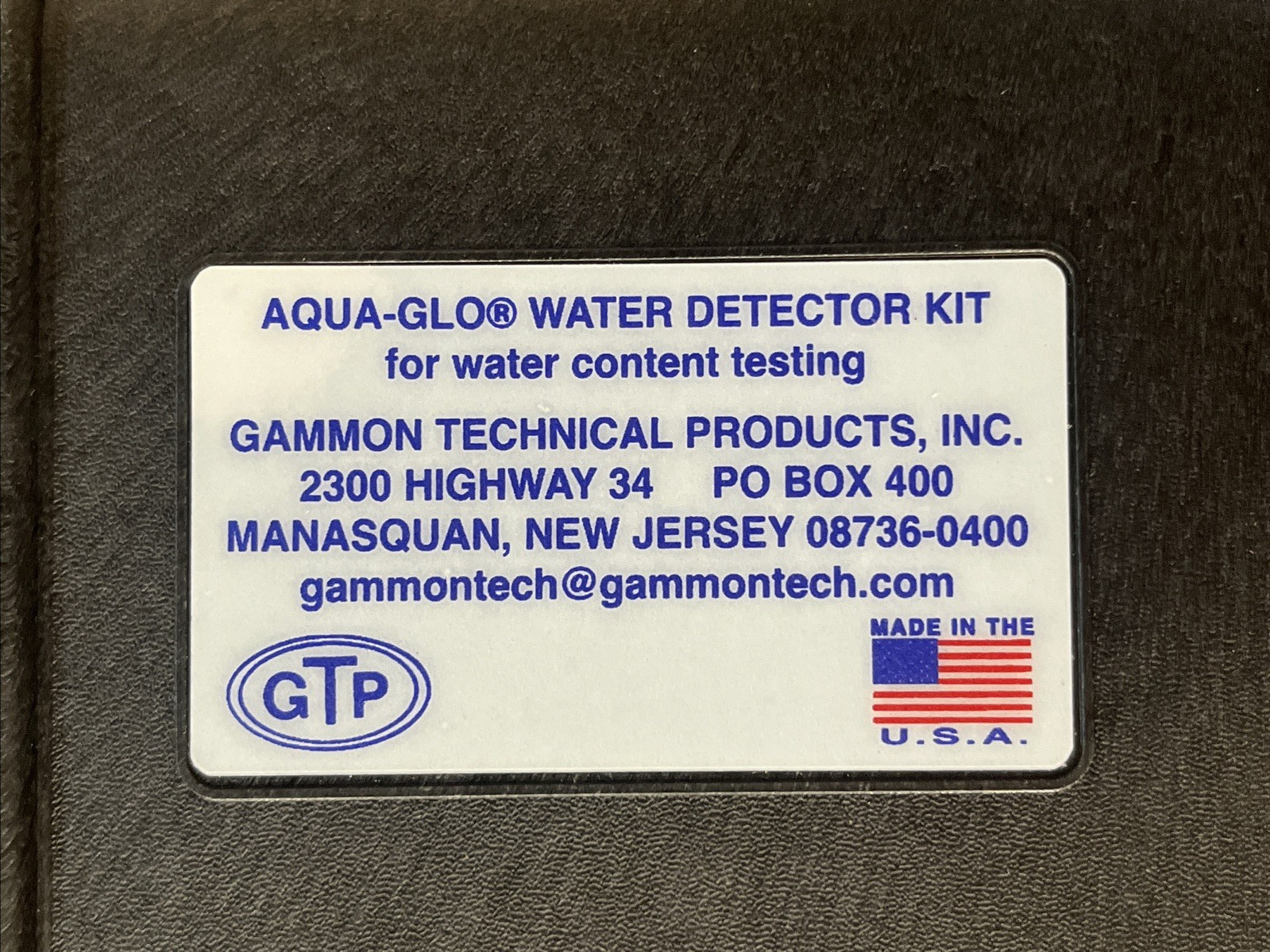 Gammon GTP-322 Aqua-Glo Series V Water Detector Kit Fuel Contamination *NEW*
