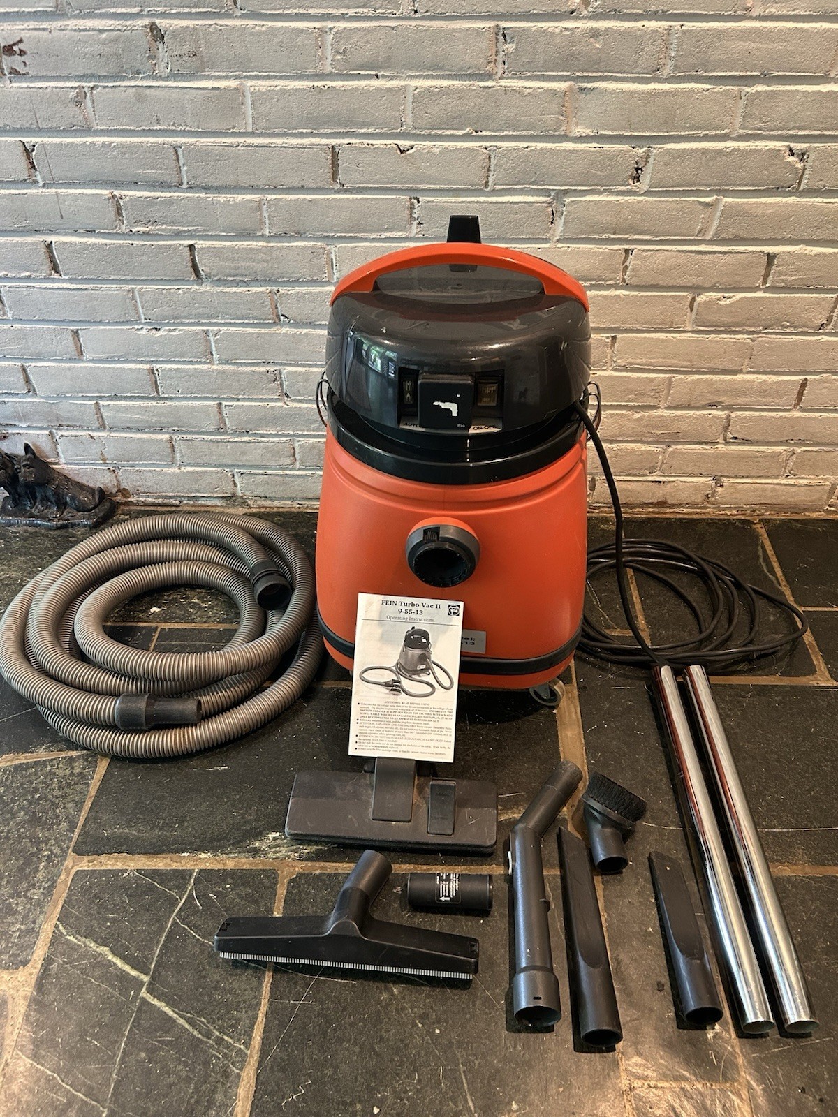 Fein 9.55.13 Turbo II Wet Dry Shop Vacuum w/Accessories 1000W 9.5A