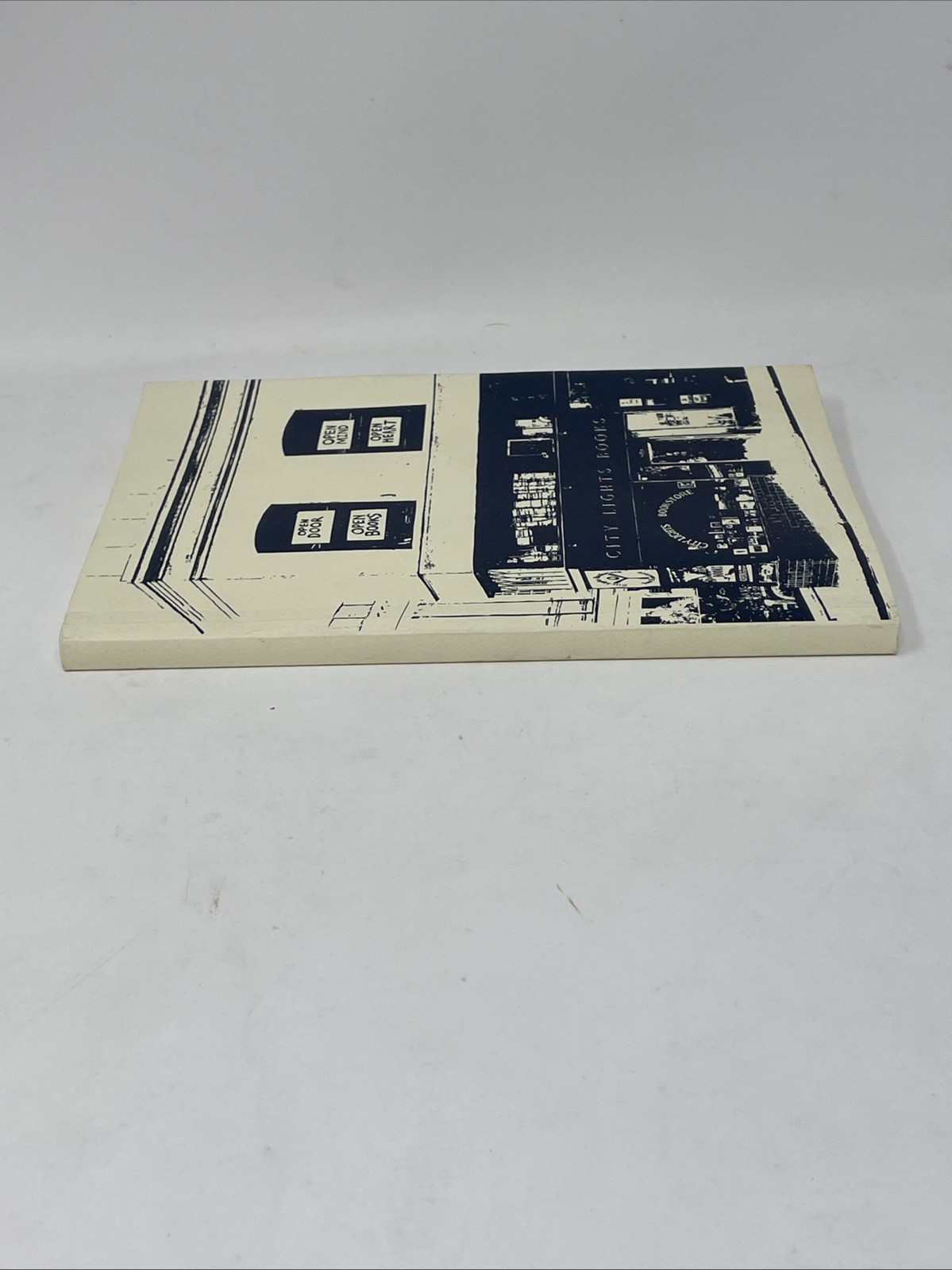 City Lights Bookstore Blank Book Heavy Stock 5.5” x 8” 70 pp Letterpress Cover