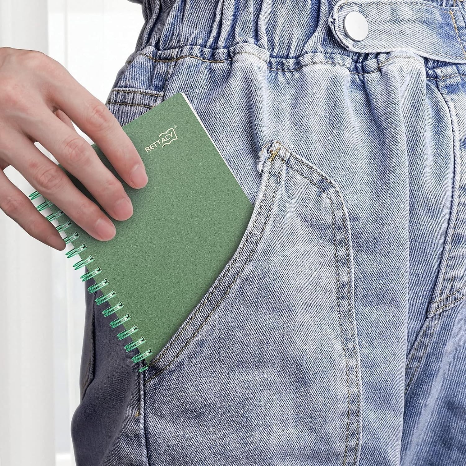 Compact A6 Journal Notebook, 160 Pages, Waterproof and Durable for Everyday Use