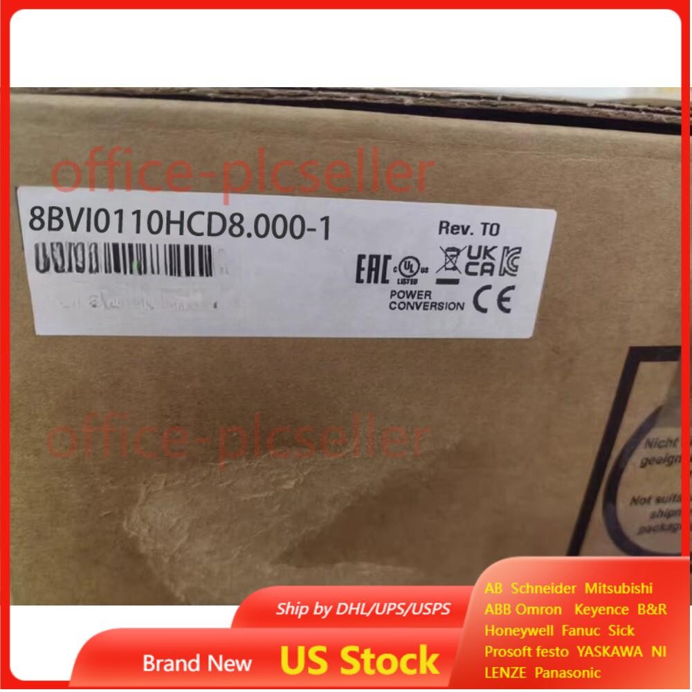 Brand New Sealed 8BVI0110HCD8.000-1 Servo Drive New In Box Expedited Shipping