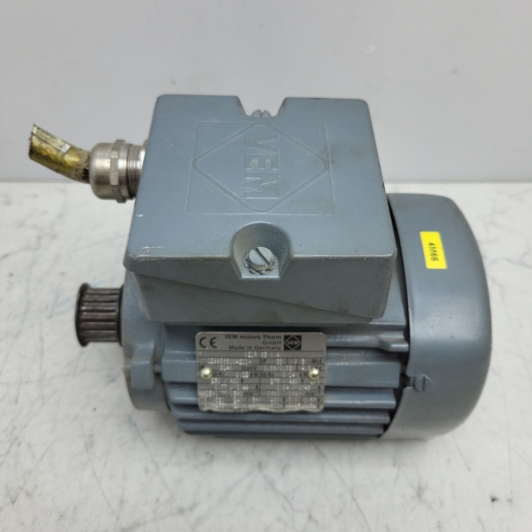Vem Motor K21R 63 K 4 0.12kW 0.14kW 60Hz 230/400V 275/480V B14K Ac Motor