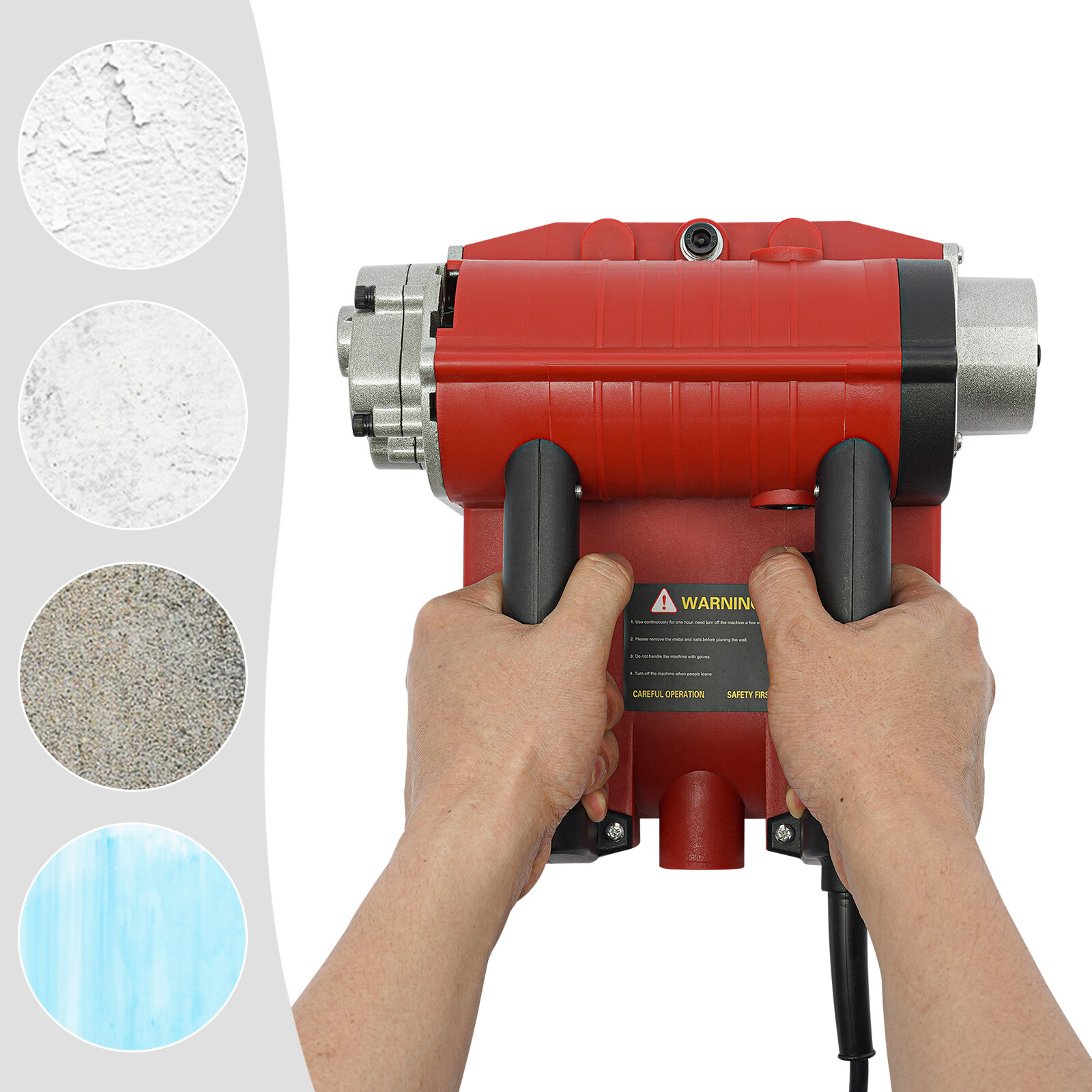 110V Shovel Machine Electric Wall Scraper Planner Wall Planing Machine 4580W