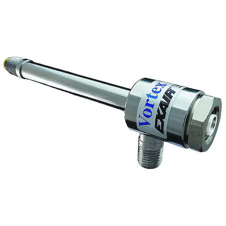 Exair 3225 Vortex Tube, Ss, 25 Cfm, 1700 Btuh