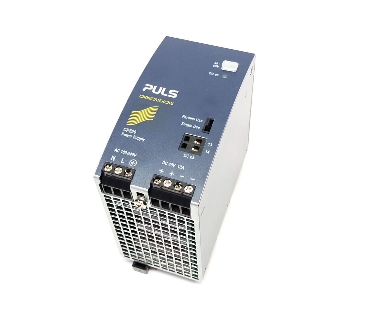 PULS CPS20.481 Power Supply 1-Phase 120-240VAC 48VDC 10A 480W