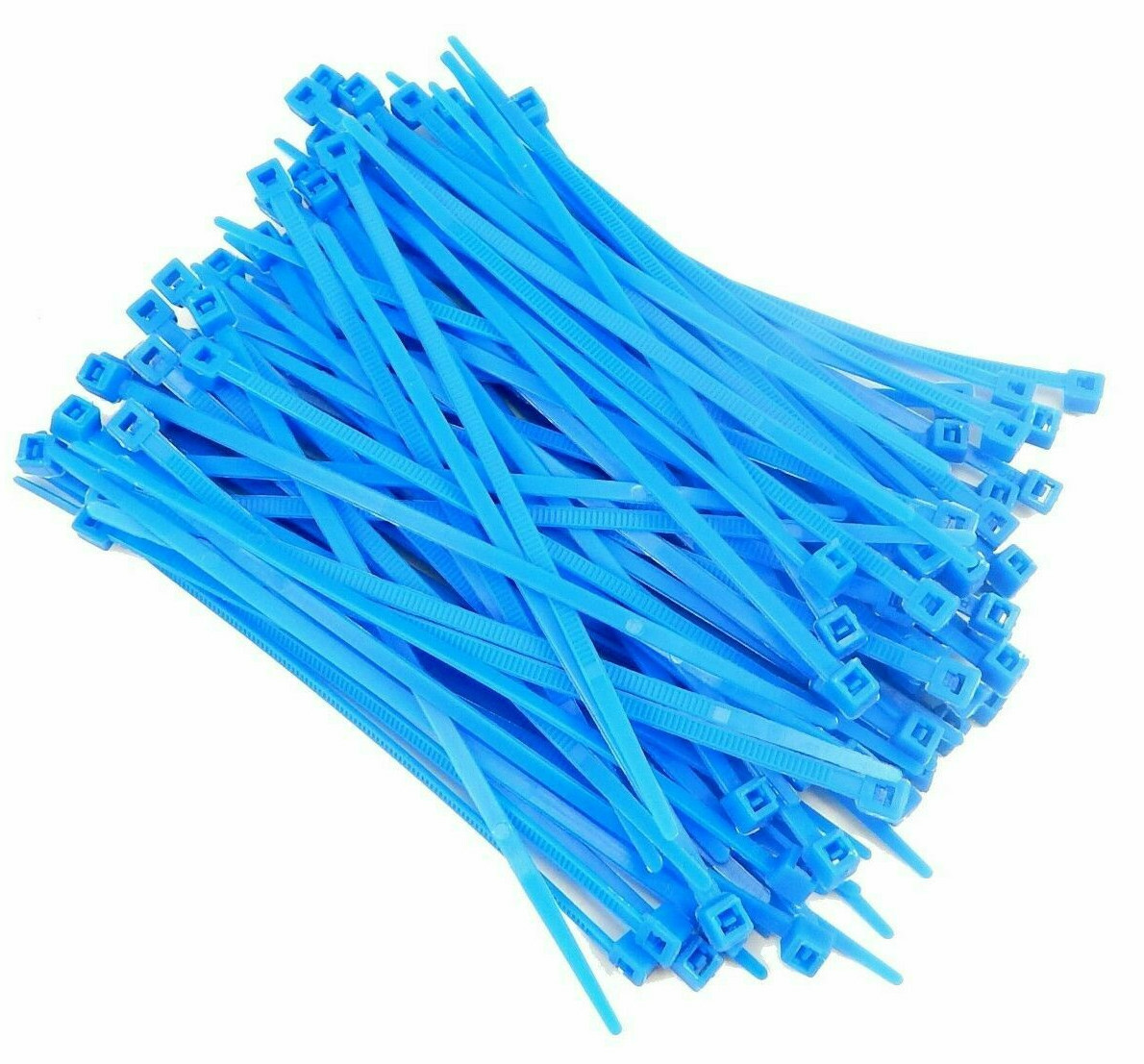 Fluorescent Self Locking Zip Tie Nylon Cord Wrap Weather Resistant Wire Cable